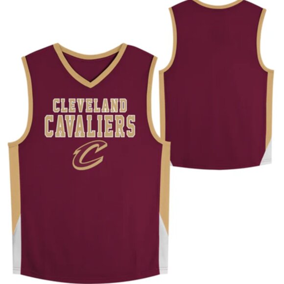 NBA Other - NWT [NBA] Fanletic Cleveland Caveliers Blank Basketball Jersey Youth Size Small
